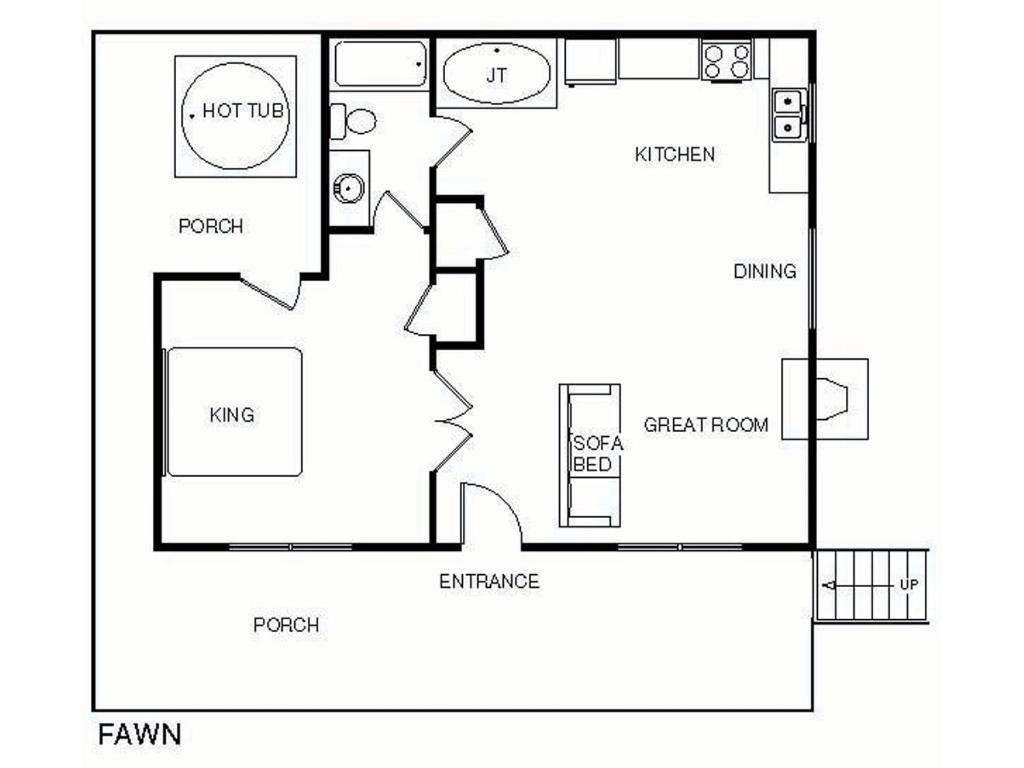 Fawn Cabin Gatlinburg Zewnętrze zdjęcie